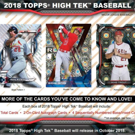 2018 Topps High Tek Baseball