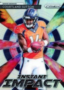 Courtland Sutton Instant Impact - 2018 Panini Prizm Football