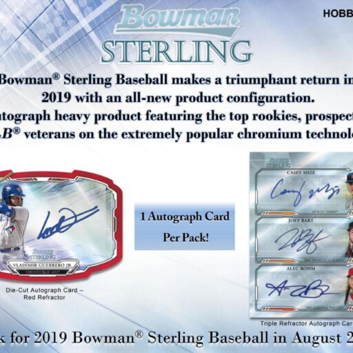 2019 Bowman Sterling Baseball