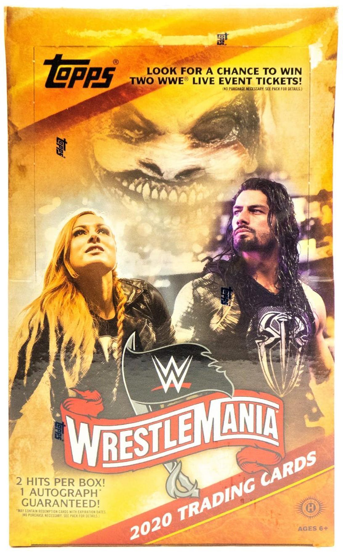 2020 Topps WWE Road To Wrestlemania