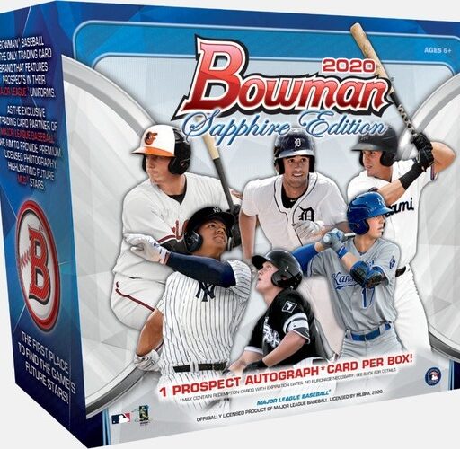 2020 Bowman Sapphire Baseball