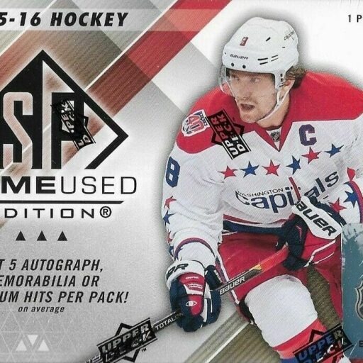 2015-16 Upper Deck SP Game Used Hockey