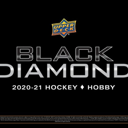 2020-21 Upper Deck Black Diamond Hockey