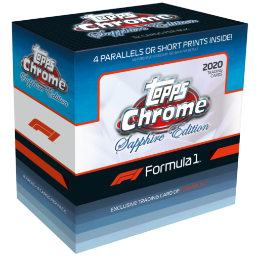 2020 Topps Chrome Sapphire Formula 1 Racing