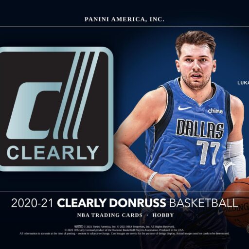 2020-21 Panini Clearly Donruss Basketball