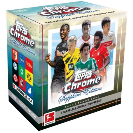 2020-21 Topps Chrome Bundesliga Sapphire Soccer