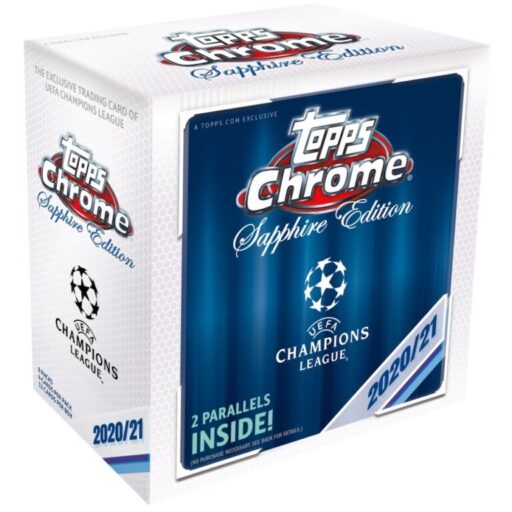 2020-21 Topps UEFA Champions League Chrome Sapphire Soccer