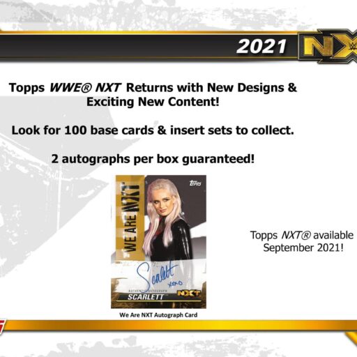 2021 Topps WWE NXT Wrestling