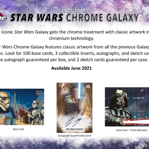 2021 Topps Star Wars Chrome Galaxy