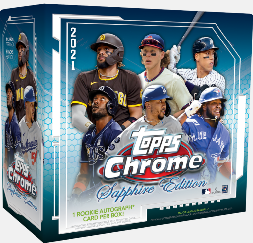 2021 Topps Chrome Sapphire Baseball