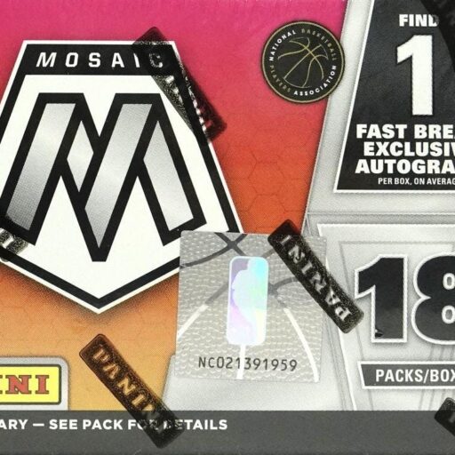 2020-21 Panini Mosaic Fast Break Basketball