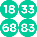 18 - 33 - 68 - 83