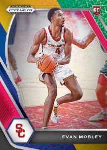 Base Prizms Choice Yellow and Green, Evan Mobley