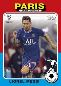 1975-76 Topps Footballer Card, Lionel Messi