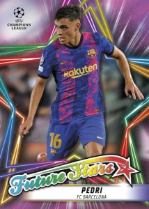 Future Stars Pink Parallel Card, Pedri