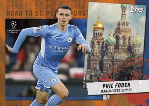Road to St. Petersburg Card Orange Parallel, Phil Foden