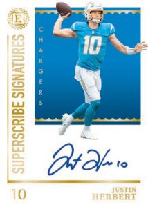Superscribe Signatures Gold, Justin Herbert