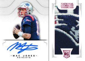 CROSSOVER ROOKIE PATCH AUTOGRAPHS BRAND LOGO, Mac Jones
