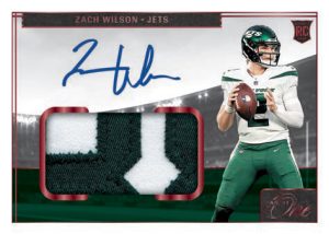 ROOKIE PATCH AUTOGRAPHS RED, Zach Wilson