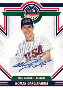 USA BB Alumni Signatures Blue Ink, Nomar Garciaparra