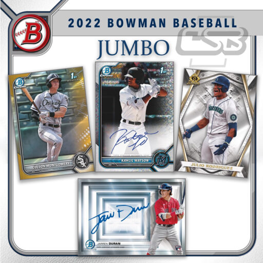 2022 Bowman Jumbo Baseball