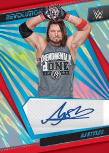 AUTOGRAPHS LAVA, AJ Styles