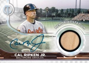 Stadium Signatures Autographed Relic, Card Cal Ripken Jr.