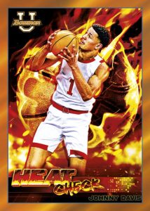 Heat Check - Orange Foil Parallel, Johnny Davis