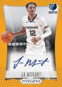 FLASHBACK SIGNATURES PRIZMS GOLD, Ja Morant