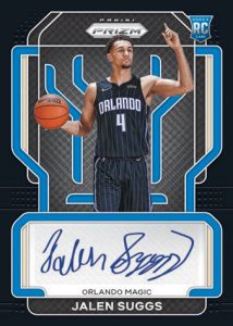 ROOKIE SIGNATURES PRIZMS BLACK, Jalen Suggs