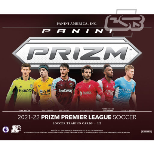 2021-22 Panini Prizm Premier League Soccer H2
