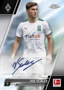 Base Card Autograph Variation Prism Refractor, Joe Scally