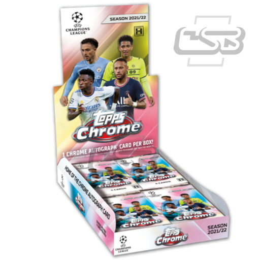 2021-22 Topps UEFA Champions League Chrome Hobby Soccer