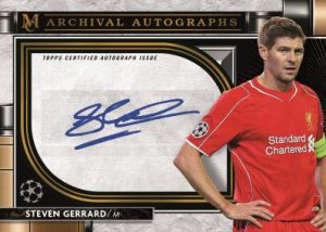 Archival Autographs, Steven Gerrard
