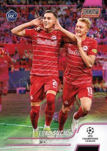 Pink Red Electric Charge Refractor Parallel, Luka Sucic