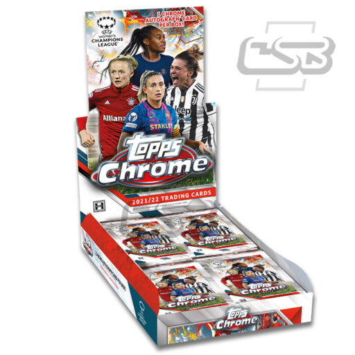 2021-22 Topps UEFA Women's Champions League Chrome Soccer