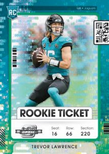 ROOKIE TICKET GREEN PULSAR, Trevor Lawrence