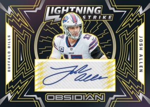 LIGHTNING STRIKE ELECTRIC ETCH YELLOW, Josh Allen