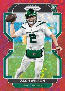 ROOKIES PRIZM NO HUDDLE RED, Zach Wilson