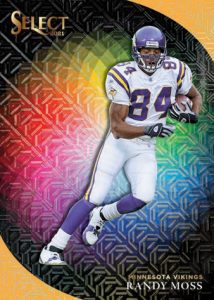 2021 Panini Football, COLOR WHEEL GOLD PRIZM, Randy Moss