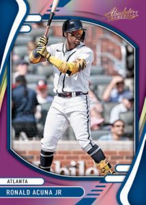 Baseball BASE SPECTRUM PURPLE, Ronald Acuna Jr