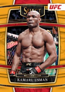 Base card CONCOURSE GOLD PRIZMS, Kamaru Usman