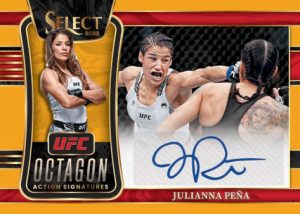 OCTAGON ACTION SIGNATURES GOLD PRIZMS, Julianna Pena