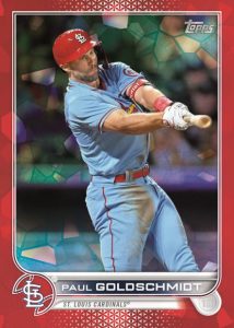 Base Card - Red Foilboard Parallel, Paul Goldschmidt