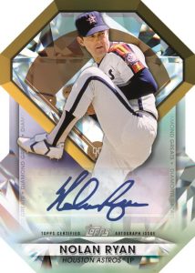Diamond Greats Die Cuts - Autograph Parallel, Nolan Ryan