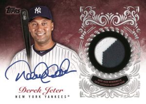 Topps Reverence Autograph - Red Parallel, Derek Jeter