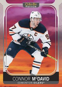 BASE SET VETERANS Sunset Parallel, Connor McDavid