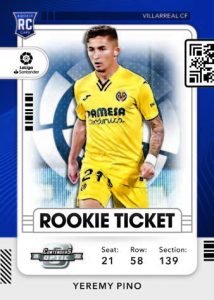 CONTENDERS OPTIC ROOKIE TICKET LA LIGA, Yeremy Pino