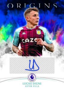 ORIGINS AUTOGRAPHS Premier League, Lucas Digne