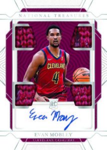ROOKIE MATERIAL AUTOGRAPHS QUAD, Evan Mobley